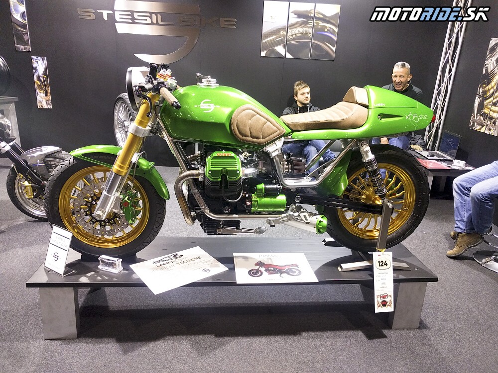 Najkrašia guzina na výstave  - Motor Bike Show Verona 2017