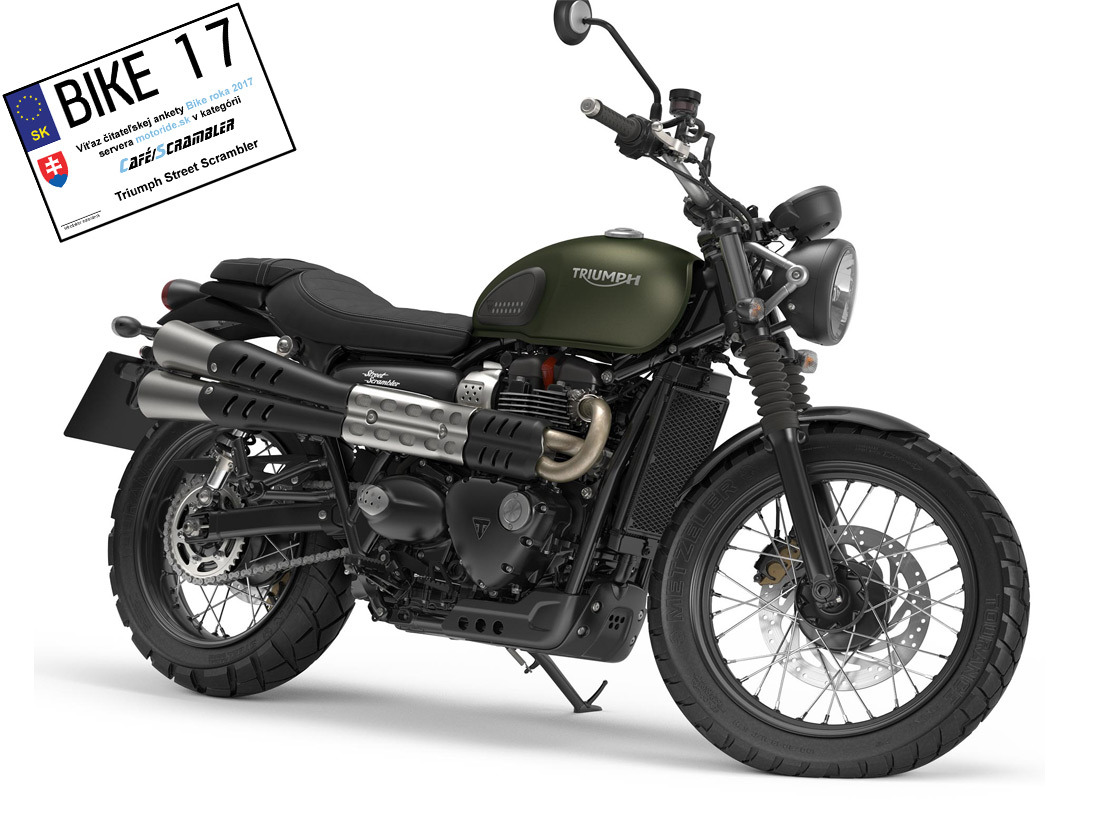 Triumph Street Scrambler 2017 - Café/Scrambler - Bike roka 2017