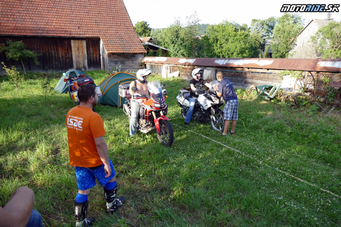 Jazda pomalosti - 14. Stretnutie motoride-ákov 2017, Kláštor pod Znievom