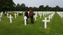 Cintorín padlých vojakov v Normandii. (Francúzsko)