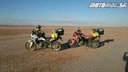 Soľne jazero Chott El Garsa - Naživo: Na Afrikách do Afriky - Africa Twin Tunisia Adventure