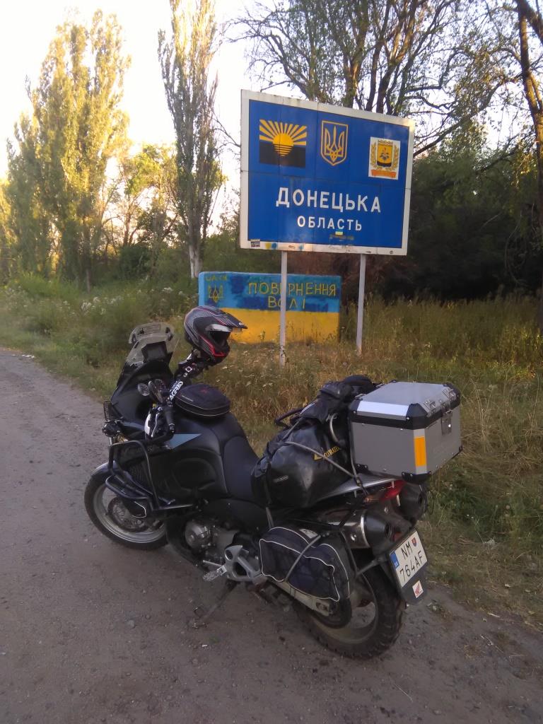 Na hranici Doneckej oblasti...