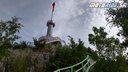 Vyhliadková veža Phai Ve Mountain, Lang Son - Vraciame sa do Hanoja, motorky vrátené a výstup na strechu Hanoja - 67 poschodie - Naživo: Vietnam moto trip 2019