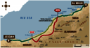 Dakar 2020 - Jeddah - Al Wajh - mapa etapy