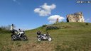 Hrad Veľky Kamenec - Krížom-krážom po Slovensku na CB500X