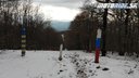 Behom na zasnežený Kremenec 1221 m - najvýchodnejší východ SR - Krížom-krážom po Slovensku na CB500X