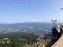 Pohľad z Ještedu na Liberec