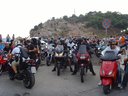Motorijada 2014 na parkovisku pri prístave v Sutomore