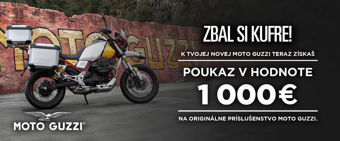 Moto Guzzi - akcia 1000 €