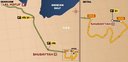 Dakar 2024: 5. etapa  - AL-HOFUF - SHUBAYTAH - mapa