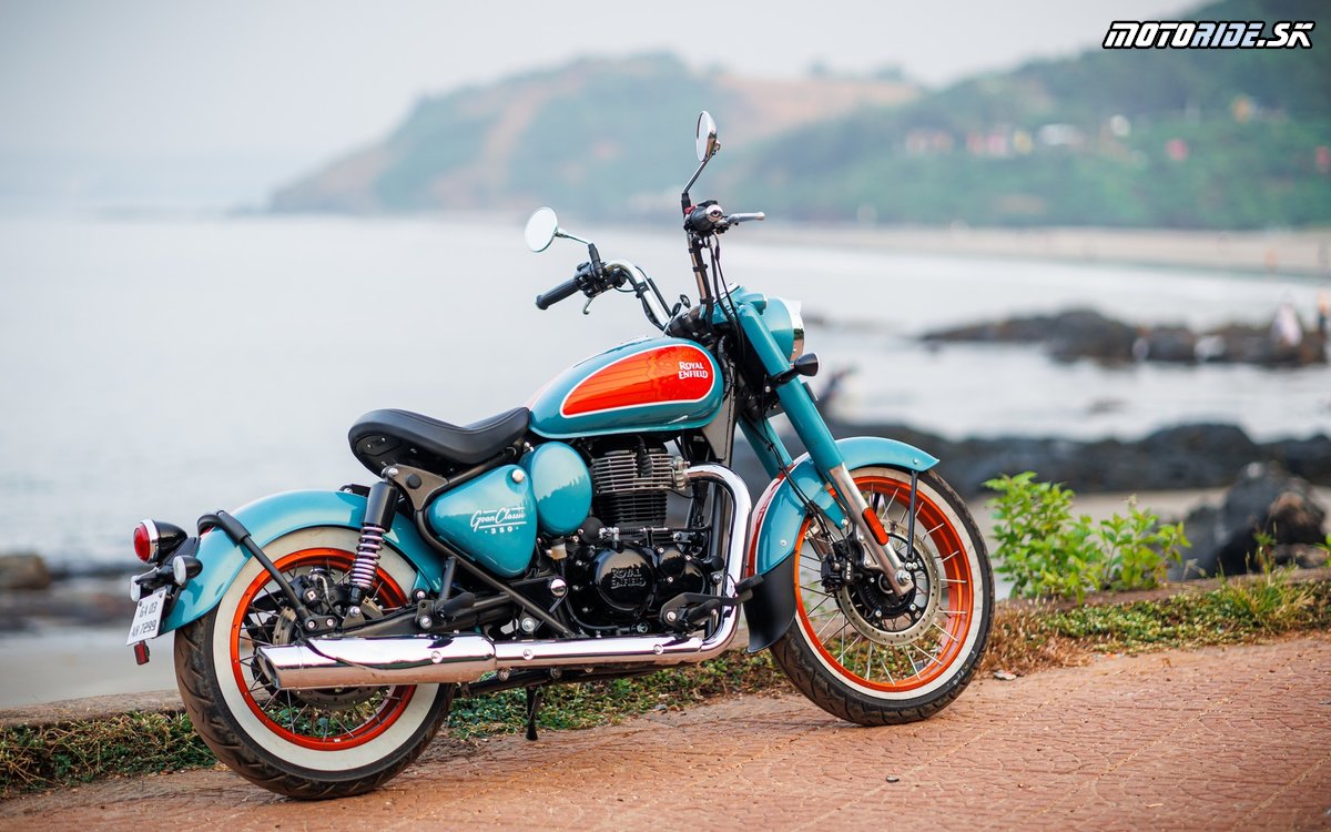 Royal Enfield predstavil Goan Classic 350 - pocta motokultúre sedemesiatých rokov v Goa