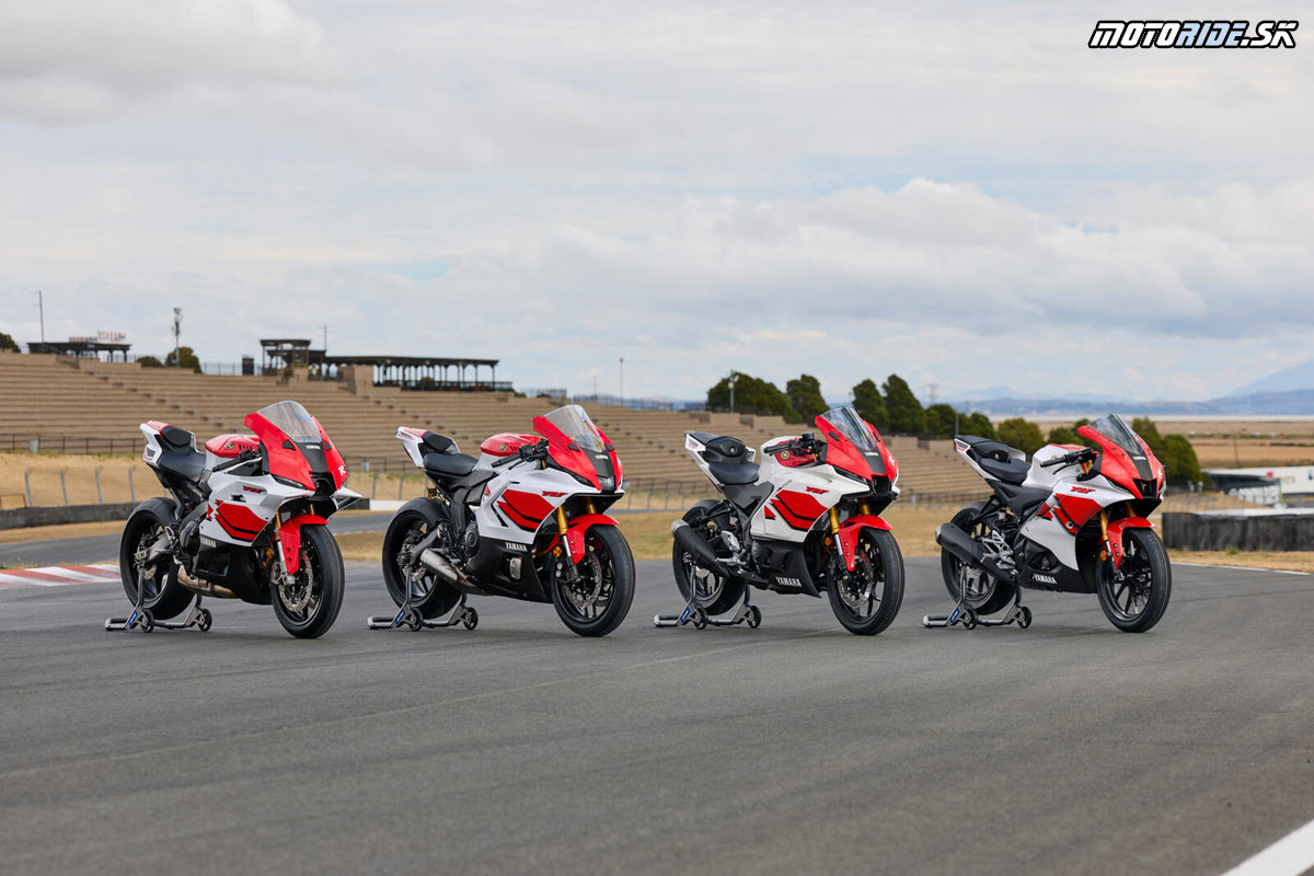Yamaha oslavuje 70 rokov: Supersport rad v ikonických farbách