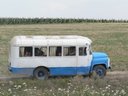 Moderný autobus na Ukrajine
