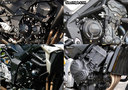 Motor: Z 750R vs. StreetTriple 675R vs.<br />
GSR 750 vs. Hornet 