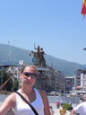Skopije - mesto sôch