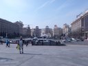 Kyjev - Nám. nezávislosti, pohľad od pamätníka