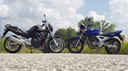 2 Honda CBF 600 N a Honda CBF 250