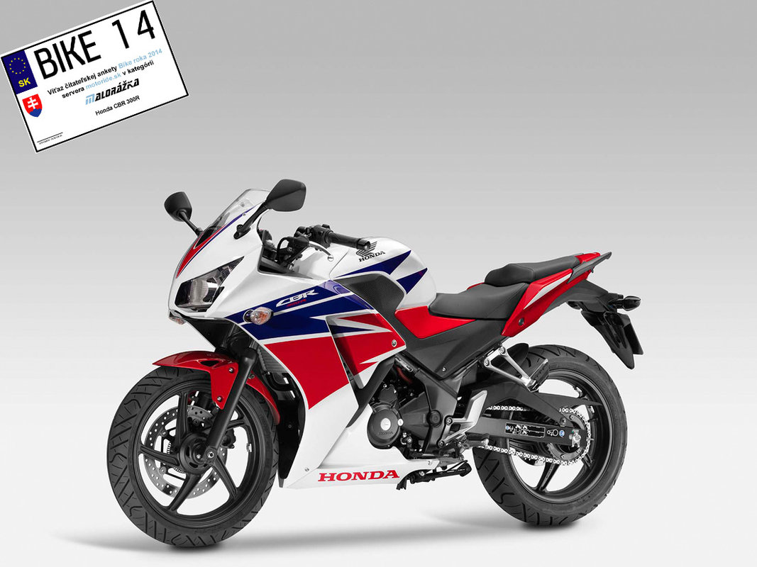 Bike roka 2014 - Malorážka - Honda CBR 300 R