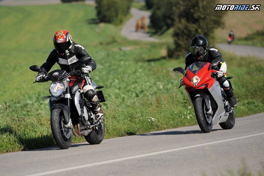 MV Agusta Brutale 800, vzadu F3 800 - Porovnávačka: 5x MV Agusta