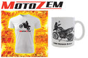 Tričko s enduro motívom a hrnček BMW F650GS Dakar - od motozem.sk