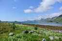 Nórsko 2015 - Krásny výhľad na súostrovie Lofoty,akosa krásne zväčšujú jednotlivé ostrovy