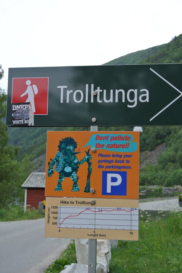 Nórsko 2015 - Túra na Trolltunga