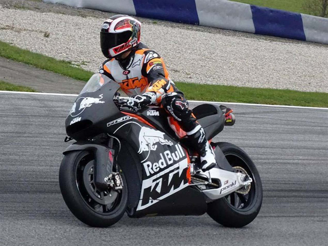 Špionážna fotografia KTM RC16 MotoGP