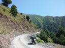 Cesta do Omalo  - stúpanie na Abano pass