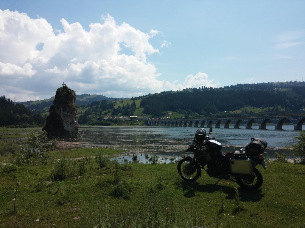 Most cez rieku Bistrita