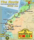 Mapa trasy - Intercontinental Rally 2017 naživo