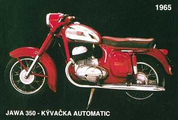 Jawa 350 Automatic typ 360.01 (Panelka) 1965