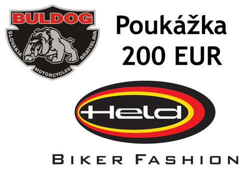  Poukážka Held 200 EUR od Buldog Moto Bratislava