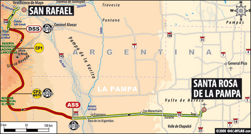  13.etapa San Rafael - Santa Rosa