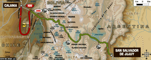  4.etapa, San Salvador - Calama