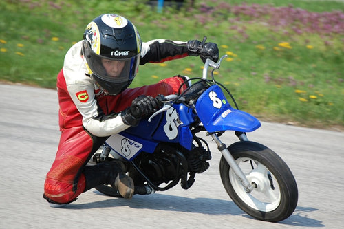  Najmenší účastníci jazdia na motocykloch Yamaha PW50