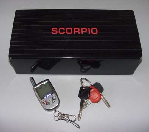  Kompaktné balenie alarmu Scorpio SR-i500 SE