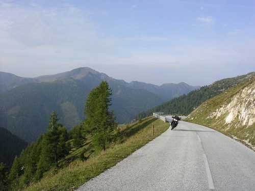  Stúpanie na najvyšší bod Nockalmstrasse, Eisentalhöhe (2042m)