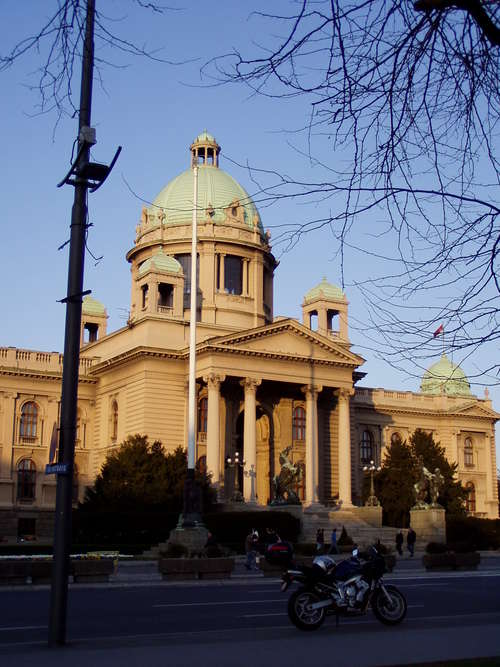  Srbsko – Belehrad - Budova parlamentu