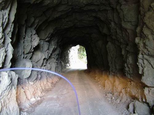  Tunel v klesaní z Cason di Lanza do Paulara
