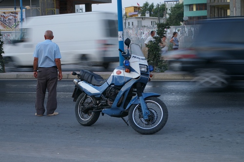  Albánska motopolícia