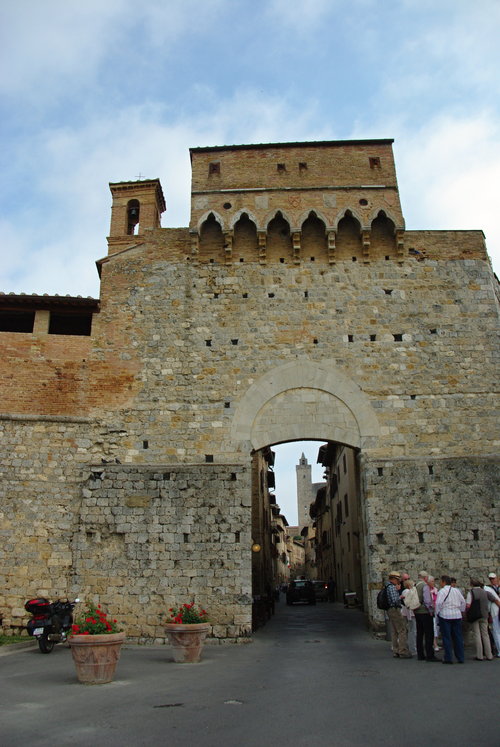  S. Gimignano, vstup.