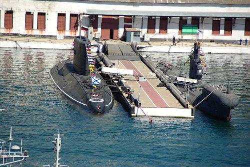  Sevastopoľ, ponorkový prístav.