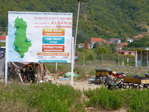  Albánska hranica