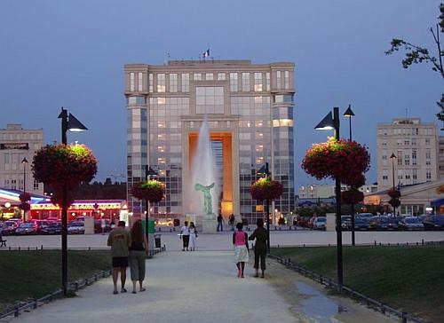  námestie Európy v Montpellier