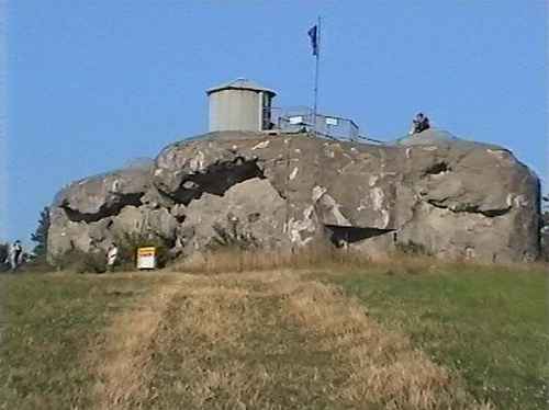  Pechotný veliteľský zrub N-S 72 Můstek, časť delostreleckej pevnosti Dobrošov