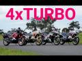 Sériovo vyrábané turbo motocykle 